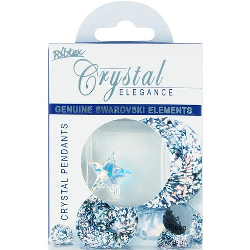 Swarovski Star Shape Pendant Bead (available in 2 colours)